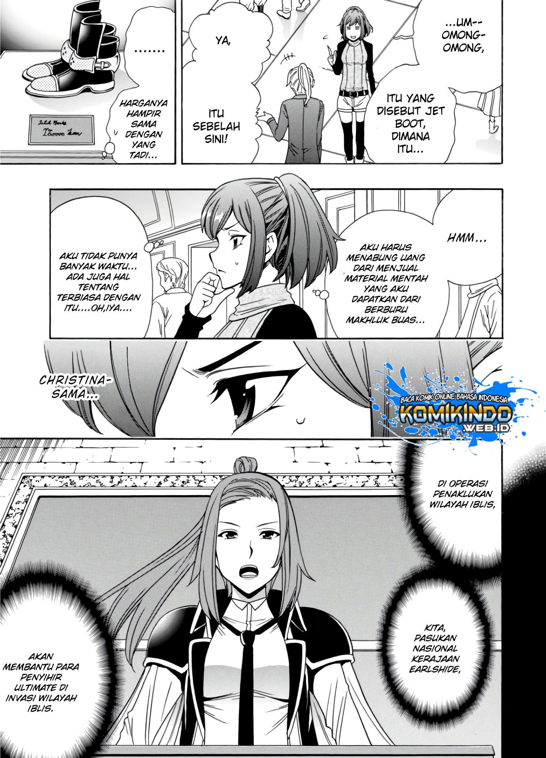 Kenja no Mago Chapter 40.5 Gambar 4