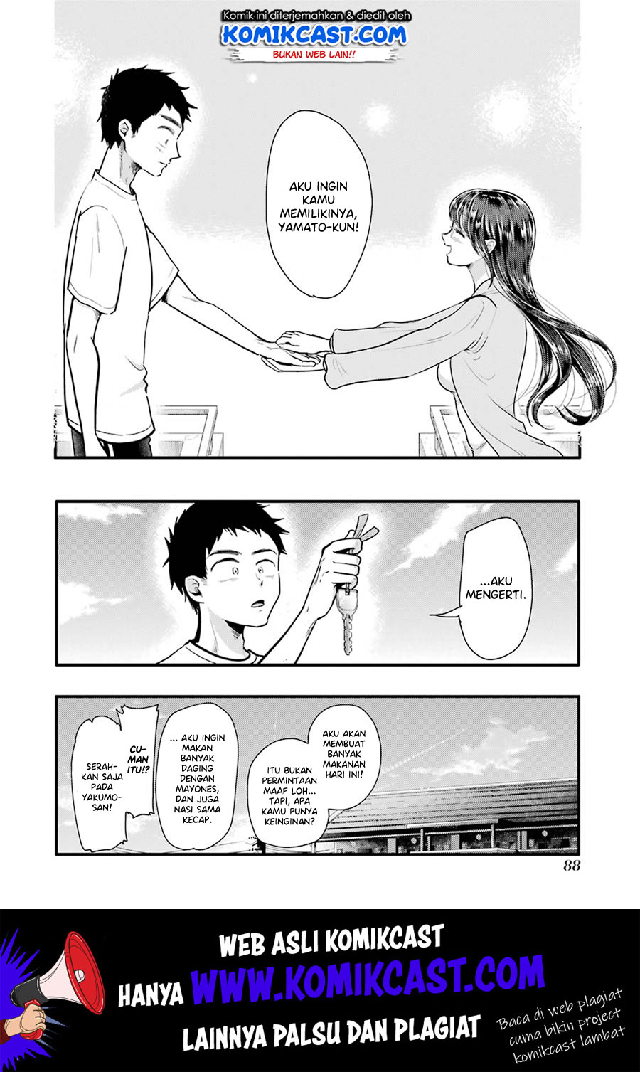 Yakumo-san wa Ezuke ga Shitai. Chapter 54 Gambar 21