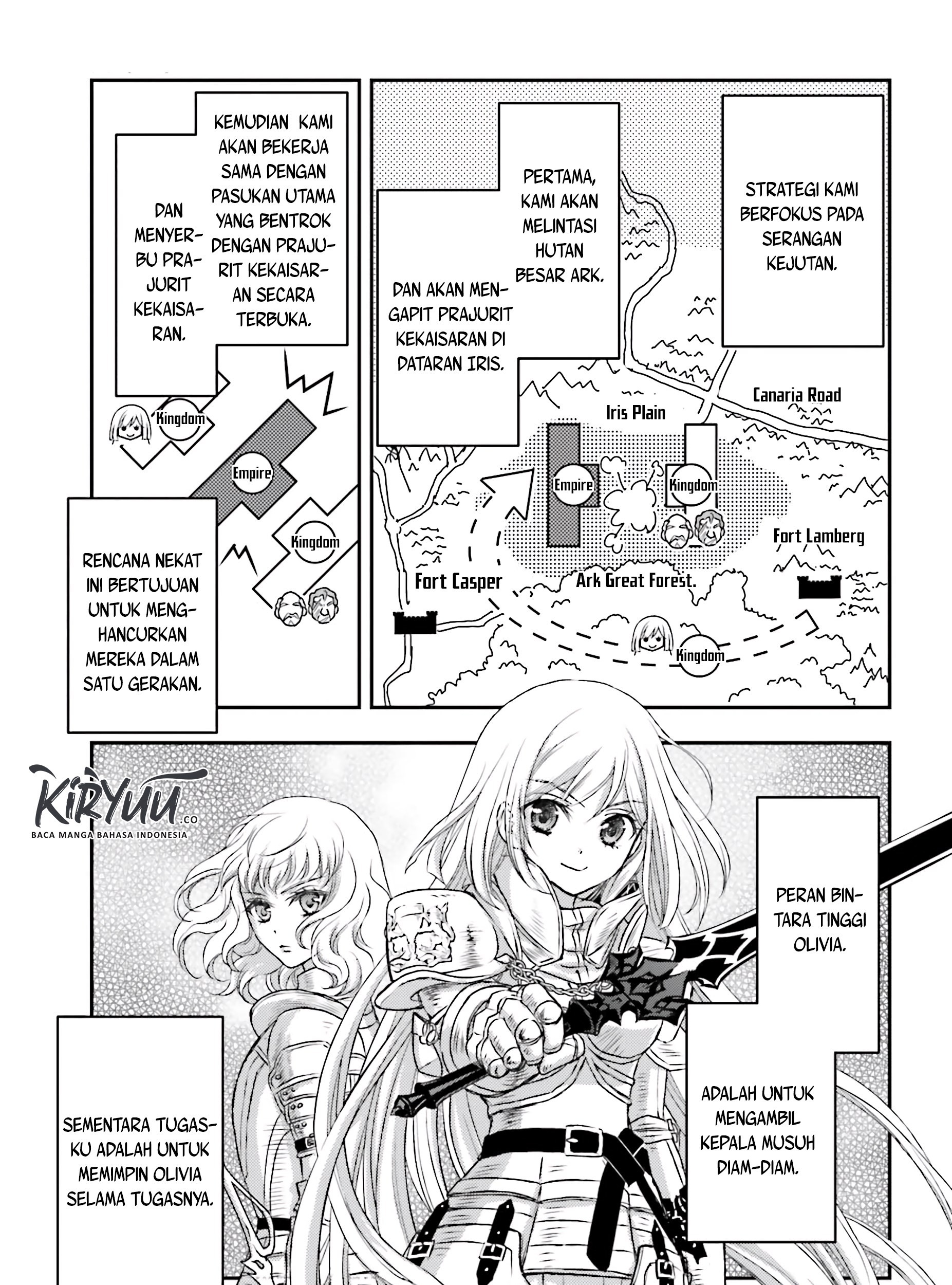 Shinigami ni Sodaterareta Shoujo wa Shikkoku no Tsurugi wo Mune ni Idaku Chapter 06 Gambar 42