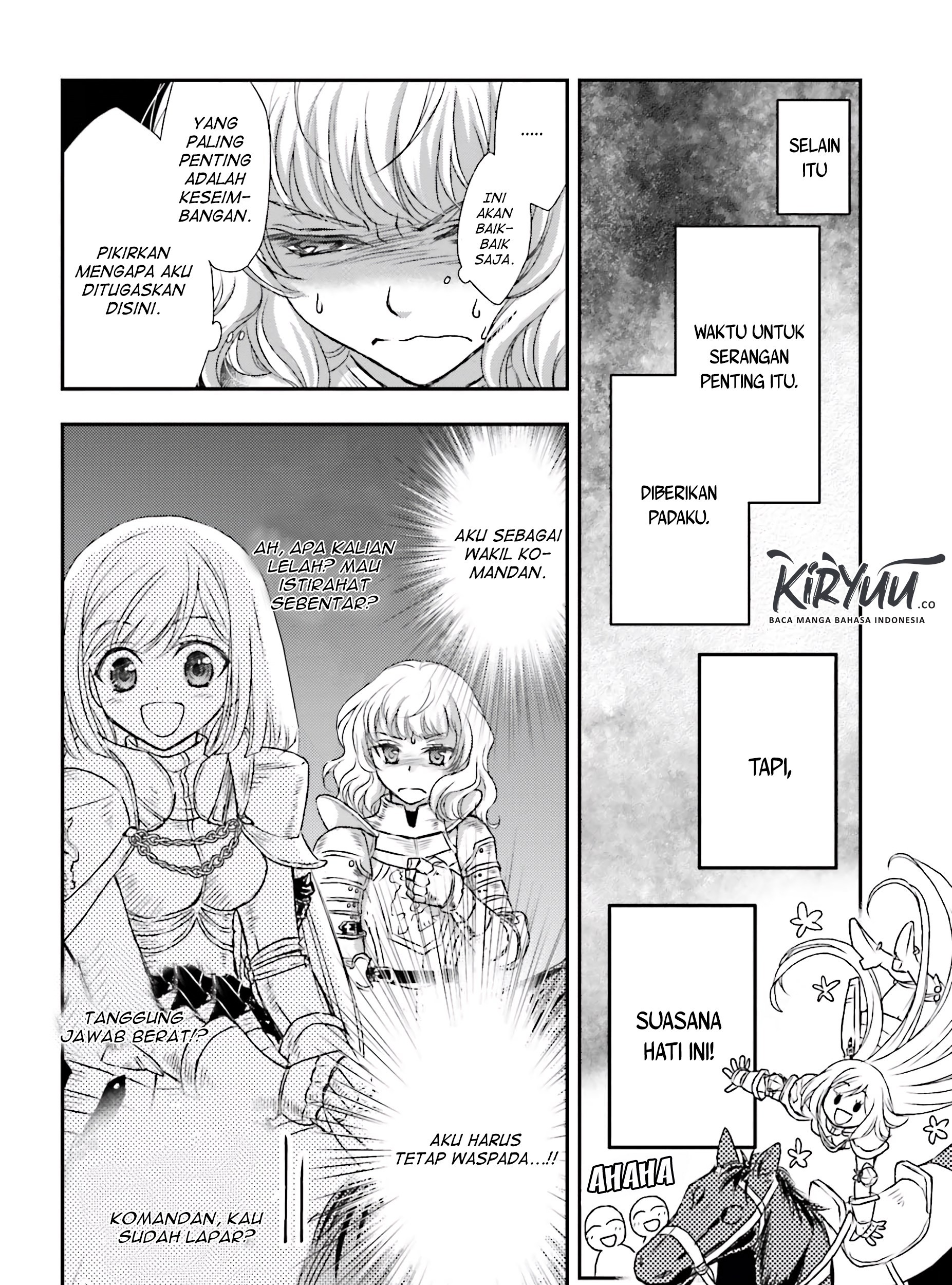 Shinigami ni Sodaterareta Shoujo wa Shikkoku no Tsurugi wo Mune ni Idaku Chapter 06 Gambar 44