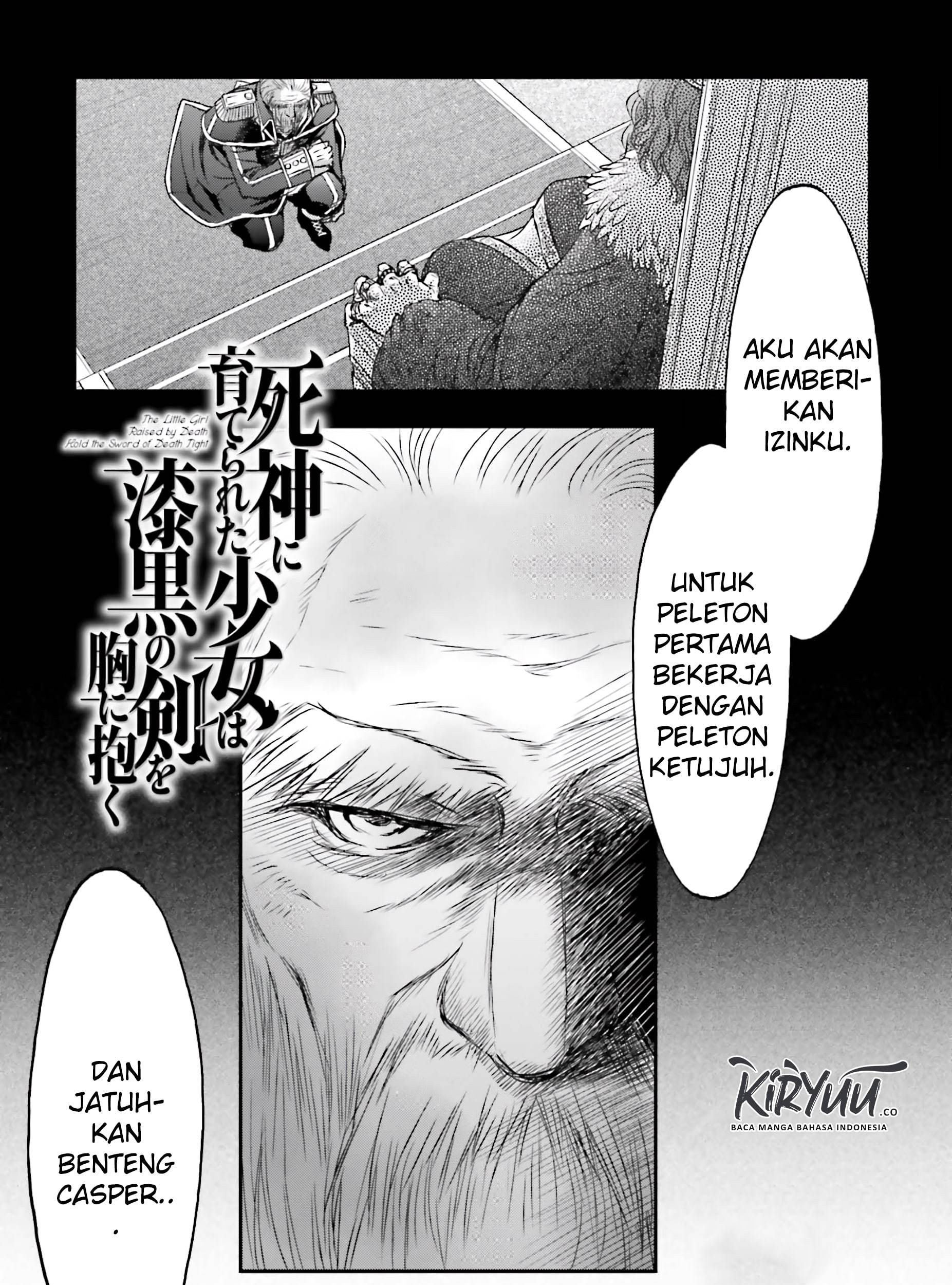 Shinigami ni Sodaterareta Shoujo wa Shikkoku no Tsurugi wo Mune ni Idaku Chapter 06 Gambar 6