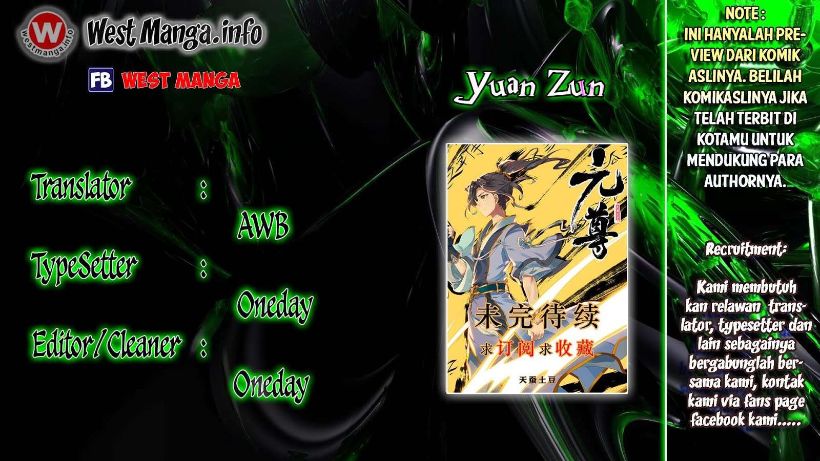 Baca Komik Yuan Zun Chapter 7 Gambar 1