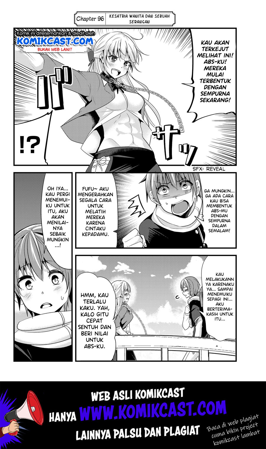 Ima Made Ichido mo Onna Atsukaisareta koto ga nai Onna Kishi wo Onna Atsukai suru Chapter 96 Gambar 3