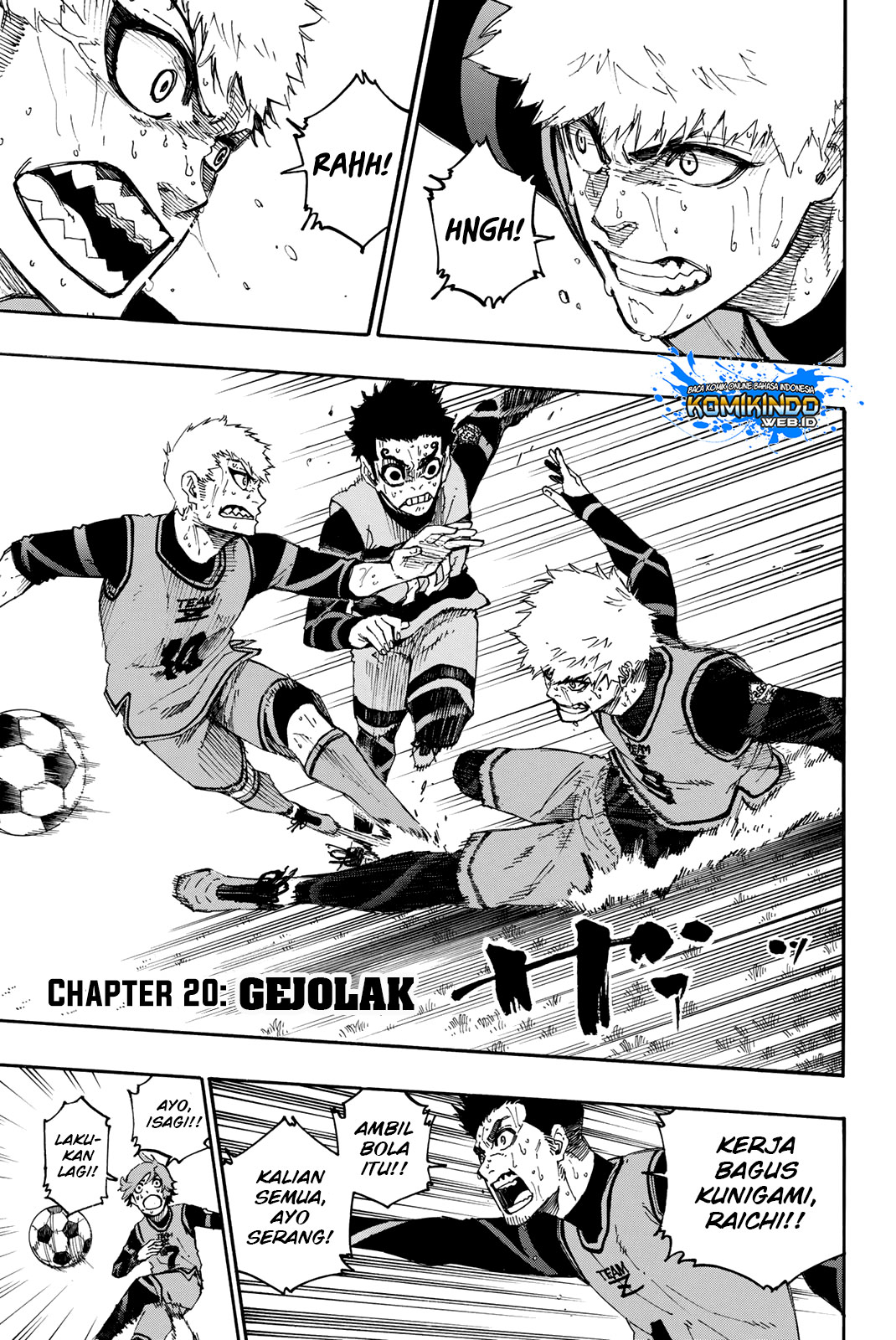 Baca Manga Blue Lock Chapter 20 Gambar 2