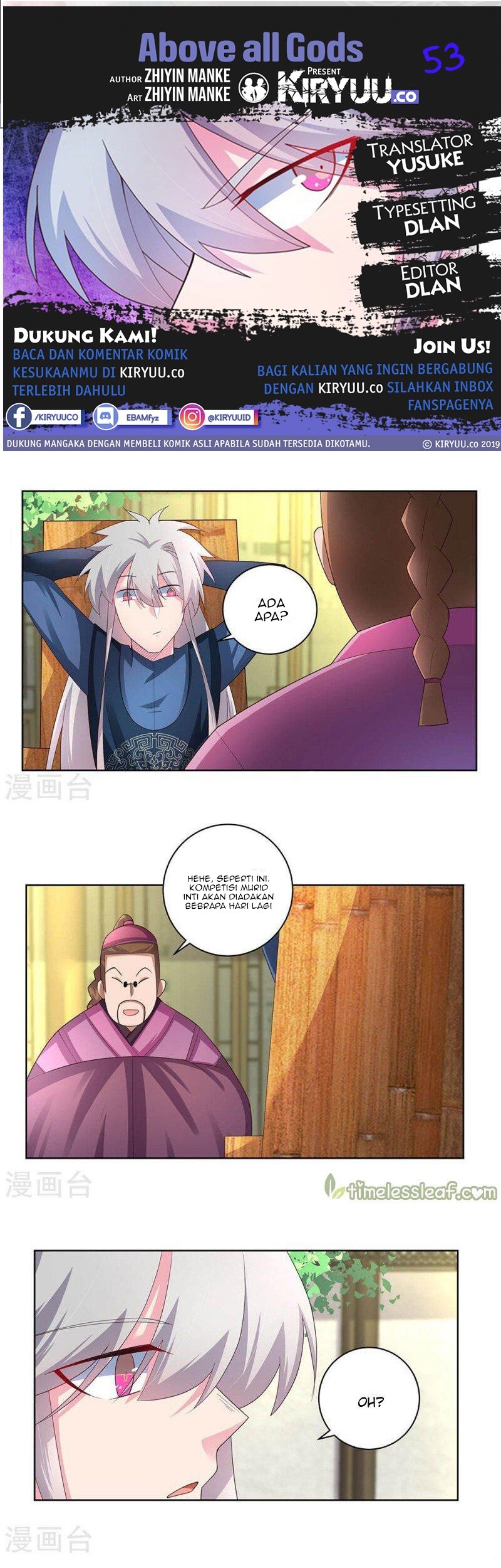 Baca Komik Above All Gods Chapter 53 Gambar 1