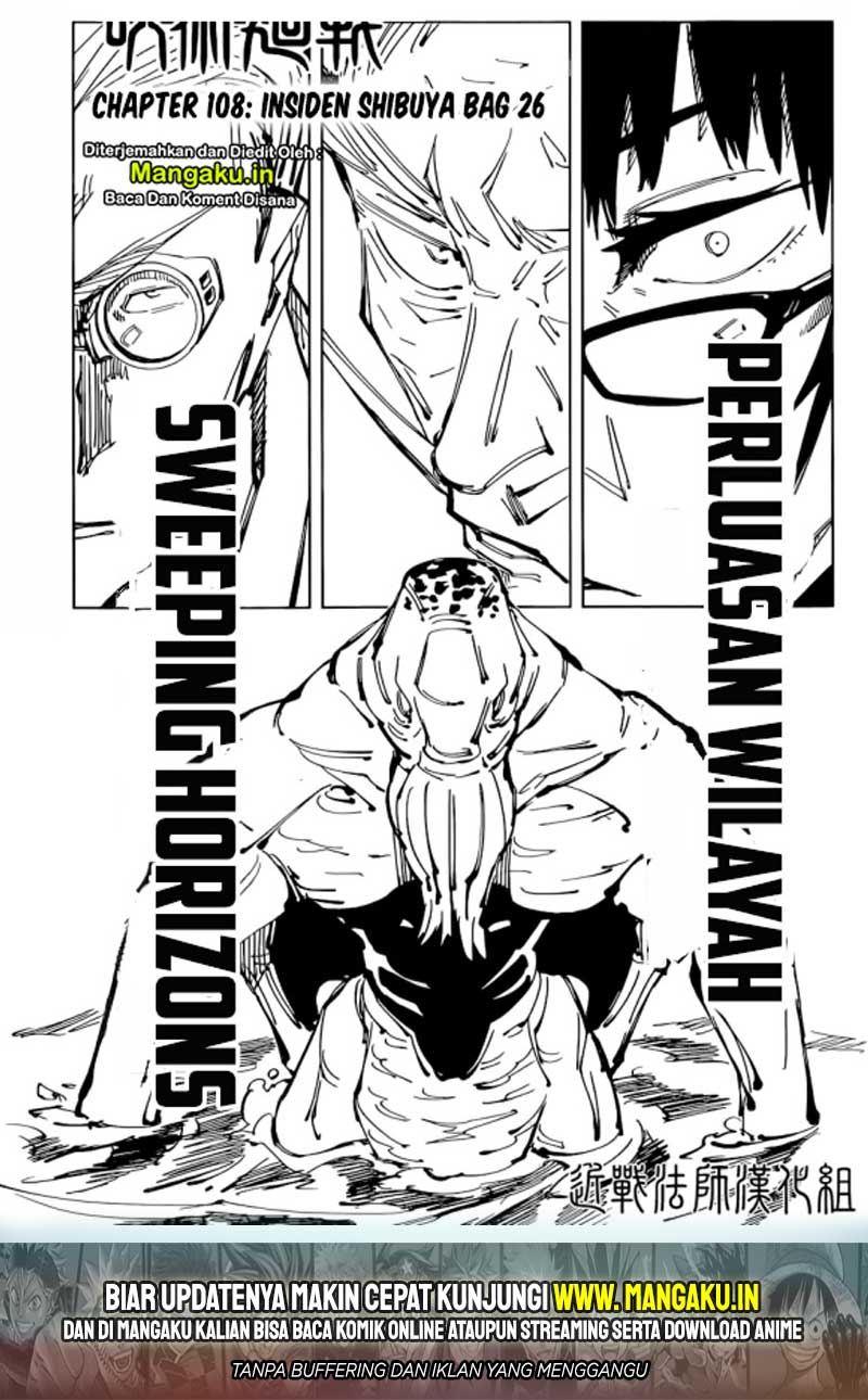 Baca Manga Jujutsu Kaisen Chapter 108 Gambar 2