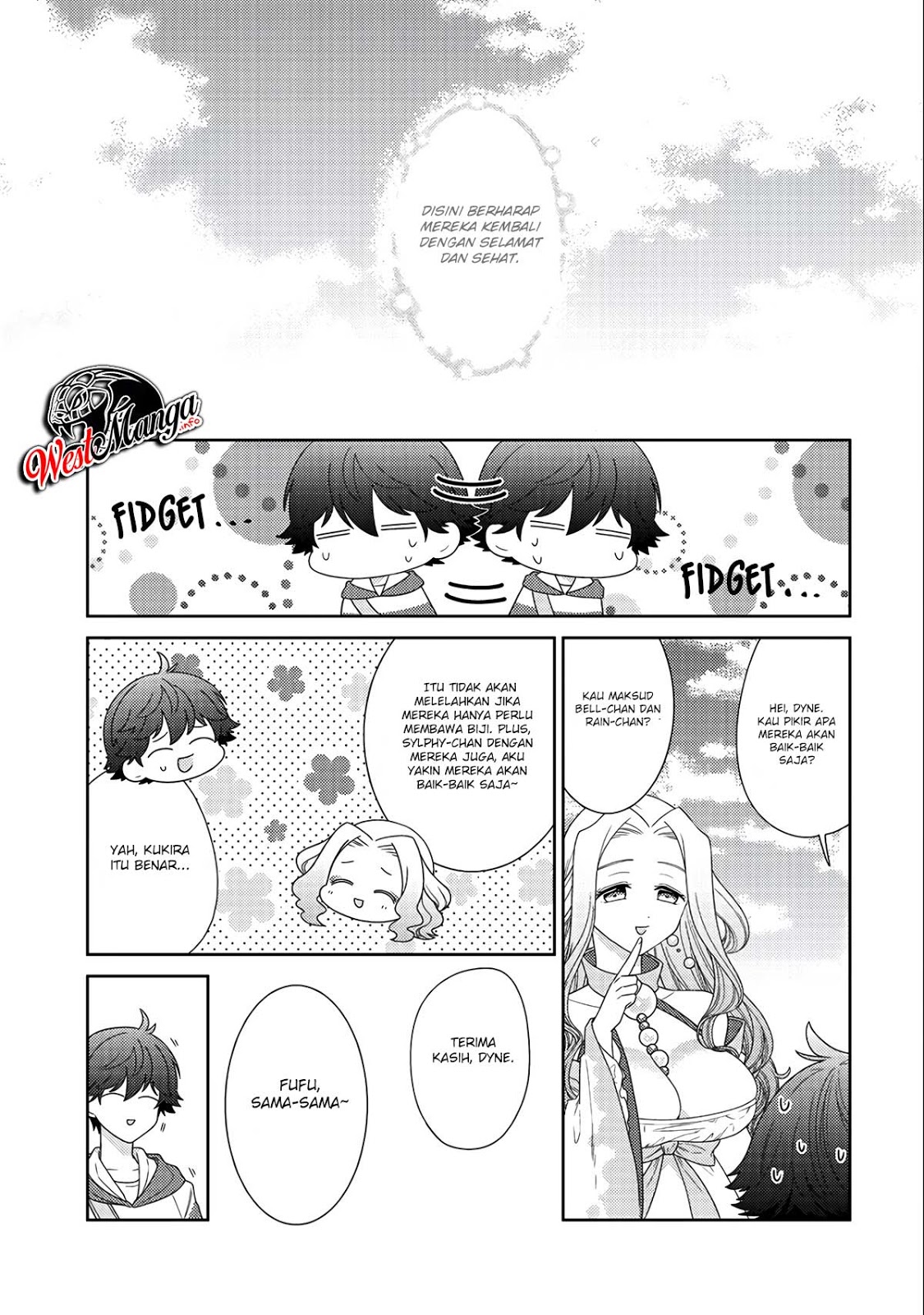 Seirei-tachi no Rakuen to Risou no Isekai Seikatsu Chapter 12 Gambar 11