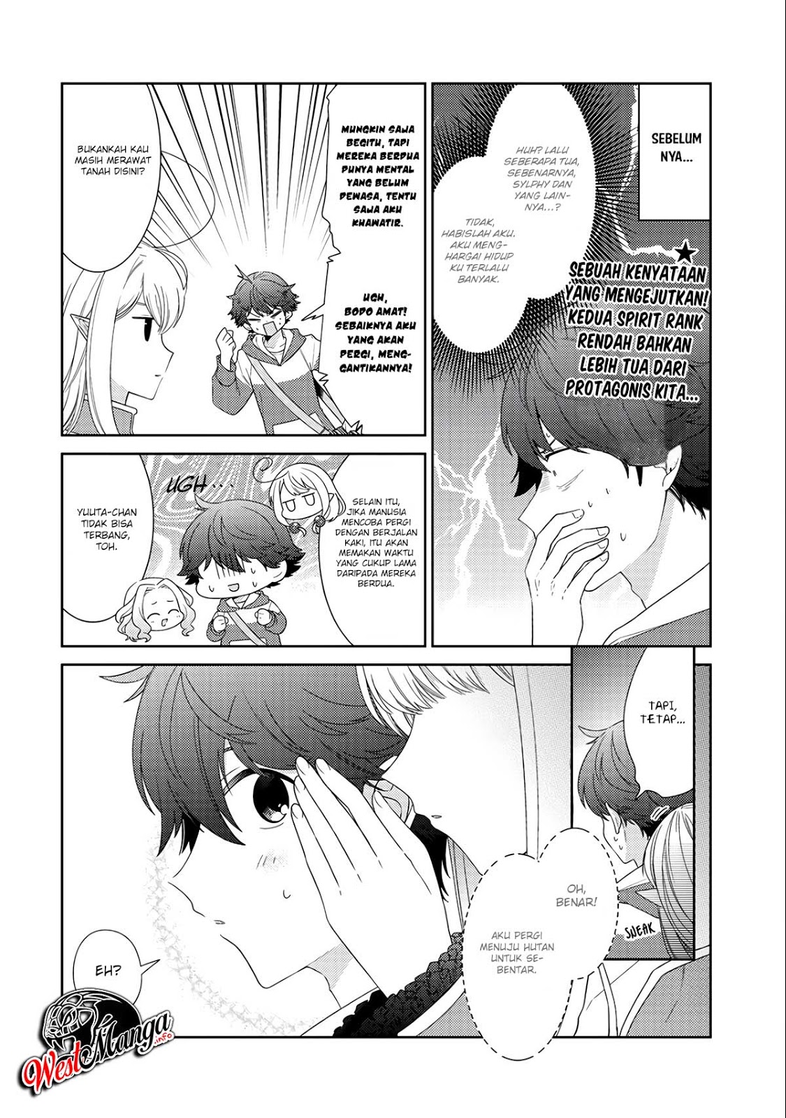 Seirei-tachi no Rakuen to Risou no Isekai Seikatsu Chapter 12 Gambar 4