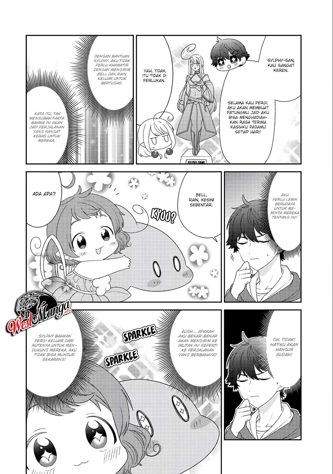 Seirei-tachi no Rakuen to Risou no Isekai Seikatsu Chapter 12 Gambar 6