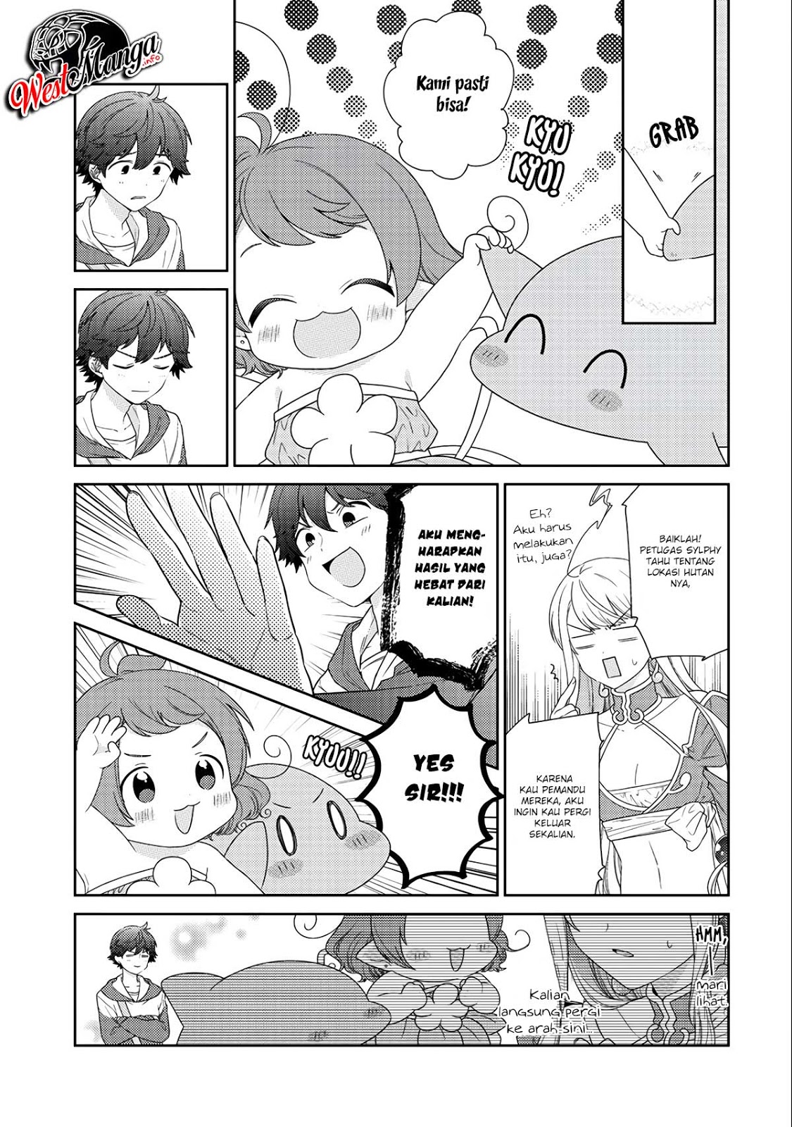 Seirei-tachi no Rakuen to Risou no Isekai Seikatsu Chapter 12 Gambar 9
