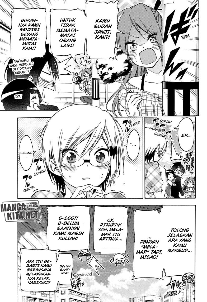 Bokutachi wa Benkyou ga Dekinai Chapter 159 Gambar 6