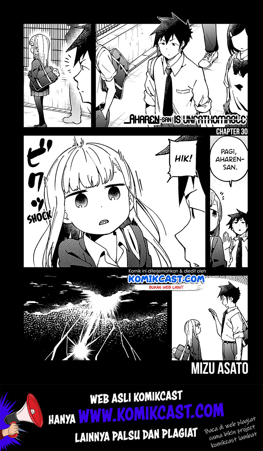 Aharen-san wa Hakarenai Chapter 30 Gambar 3