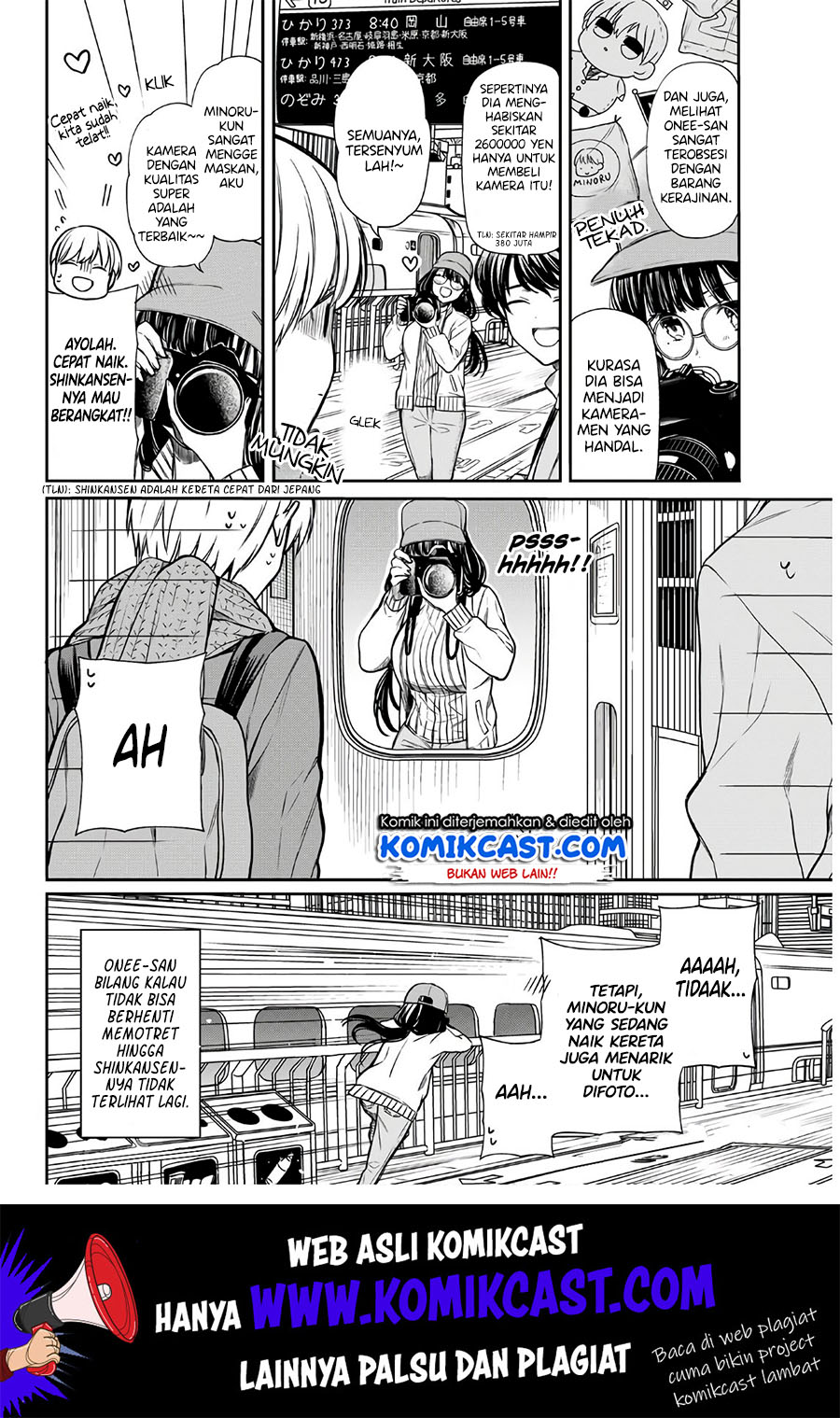 Danshi Koukousei wo Yashinaitai Onee-san no Hanashi Chapter 120 Gambar 5
