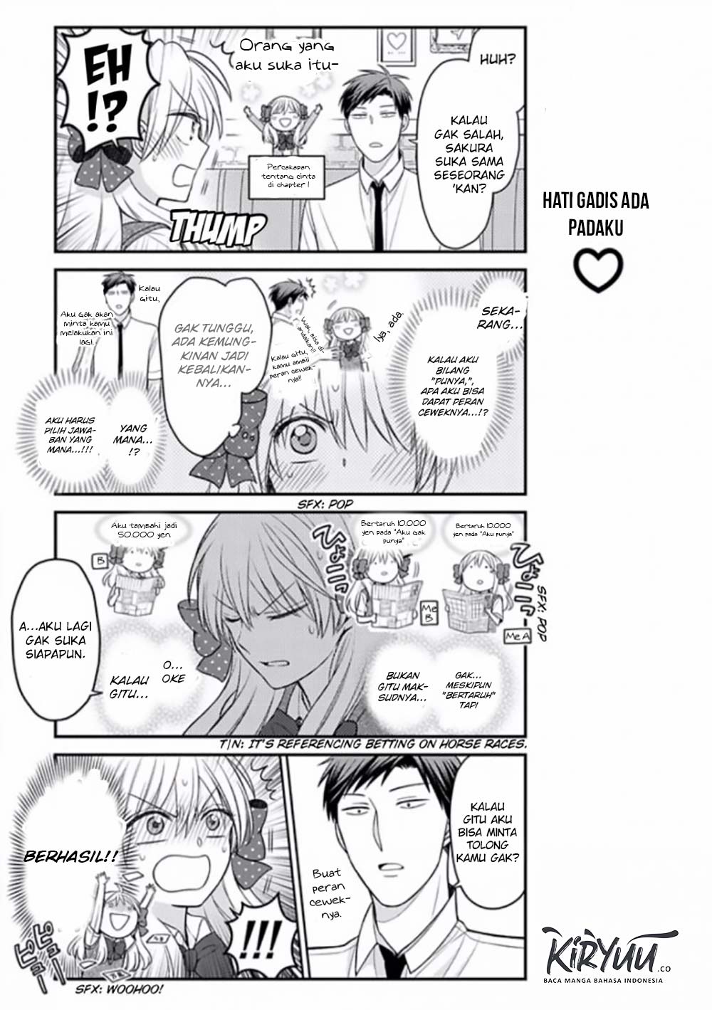 Gekkan Shoujo Nozaki-kun Chapter 80 Gambar 5