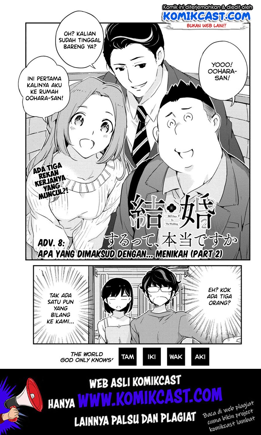 Baca  Kekkon Surutte, Hontou Desu Ka? Chapter 08 Gambar 2