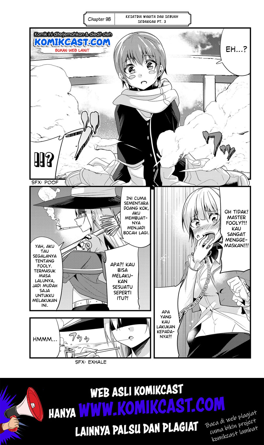 Ima Made Ichido mo Onna Atsukaisareta koto ga nai Onna Kishi wo Onna Atsukai suru Chapter 98 Gambar 4