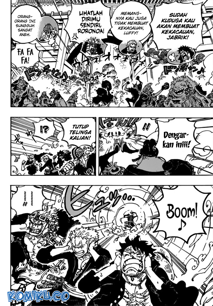 One Piece Chapter 981 Gambar 9
