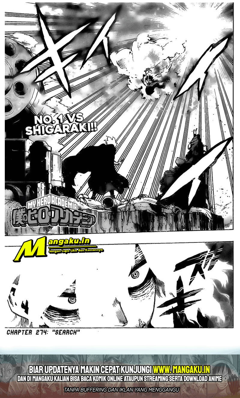 Baca Boku no Hero Academia Chapter 274 Gambar 2