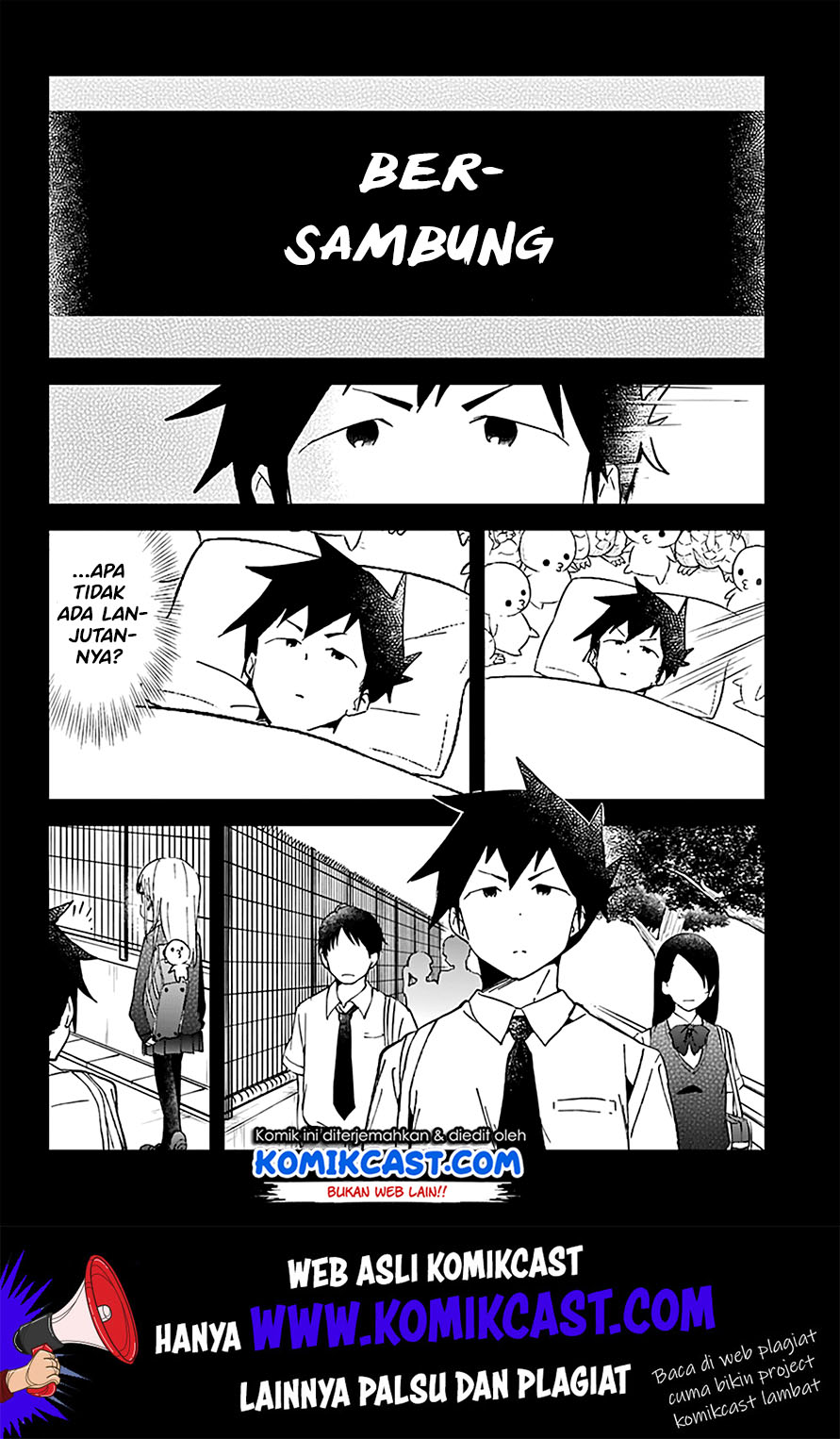 Aharen-san wa Hakarenai Chapter 32 Gambar 14