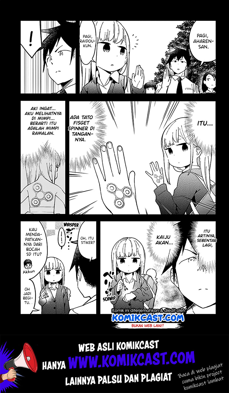 Aharen-san wa Hakarenai Chapter 32 Gambar 15