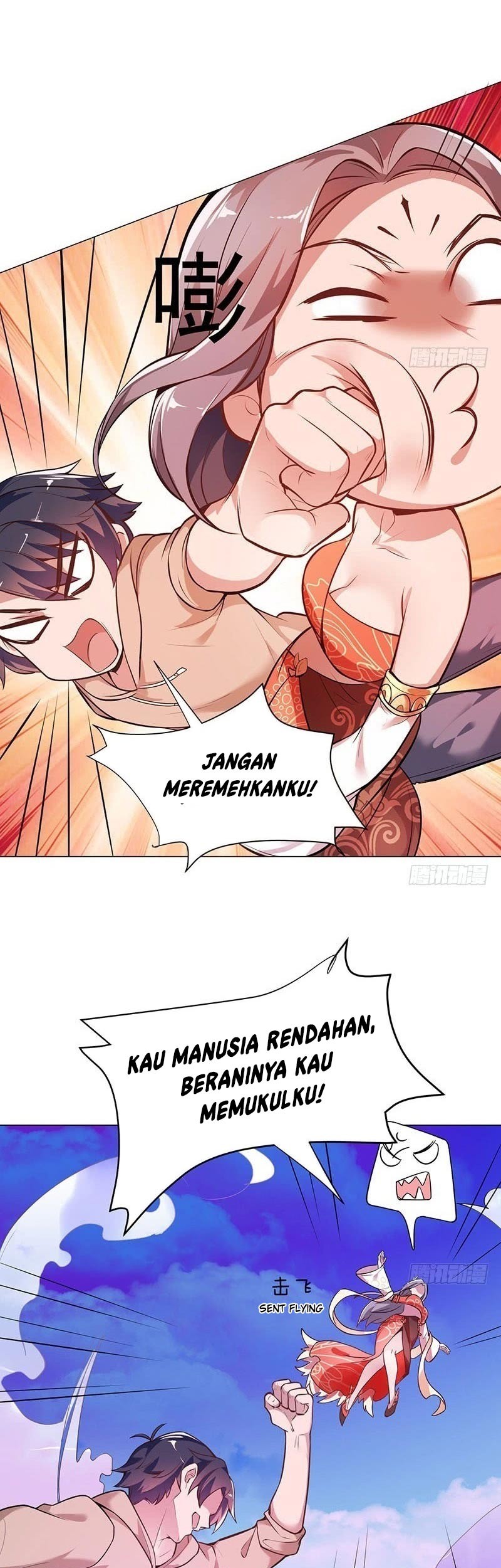 Carrying The Goddess Along Chapter 13 Gambar 16
