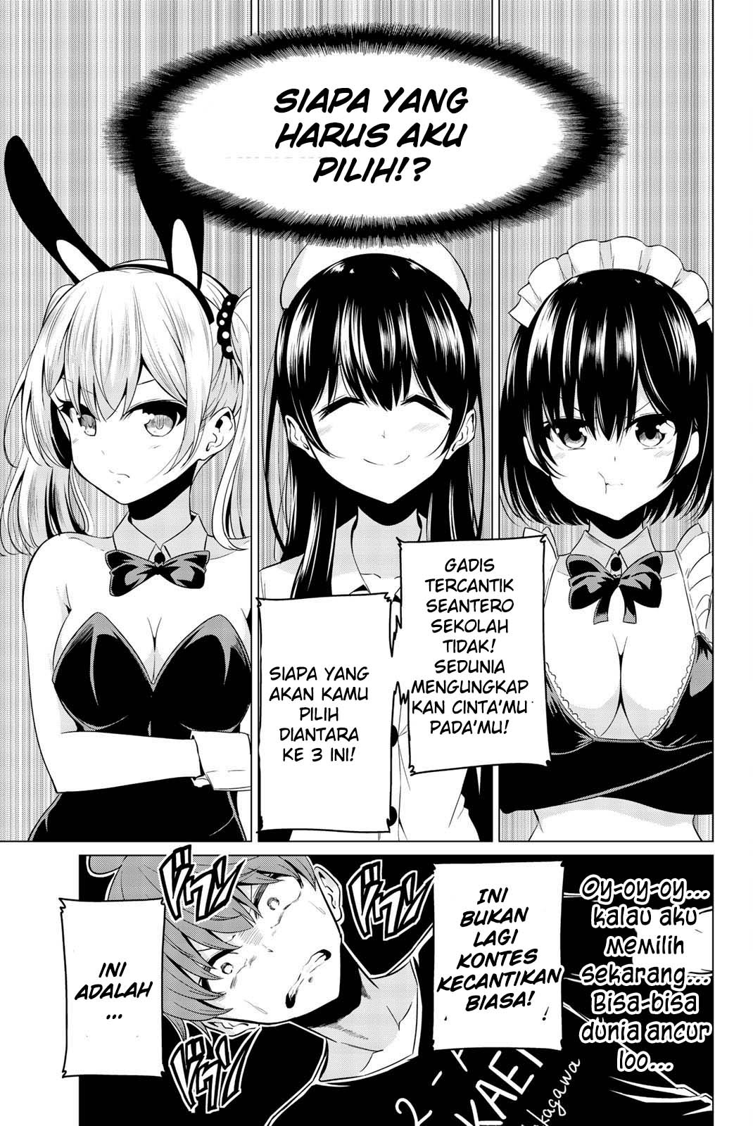 Sekai ka Kanojo ka Erabenai Chapter 26 Gambar 36