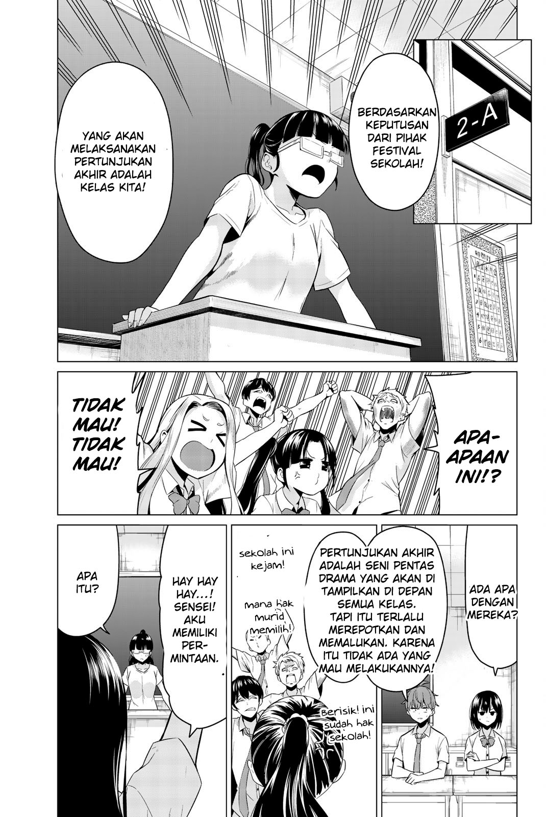Sekai ka Kanojo ka Erabenai Chapter 25 Gambar 38