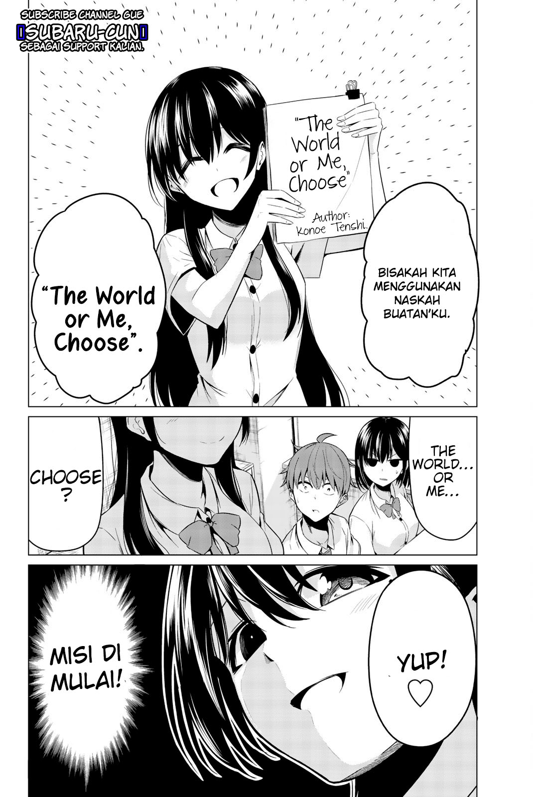 Sekai ka Kanojo ka Erabenai Chapter 25 Gambar 39