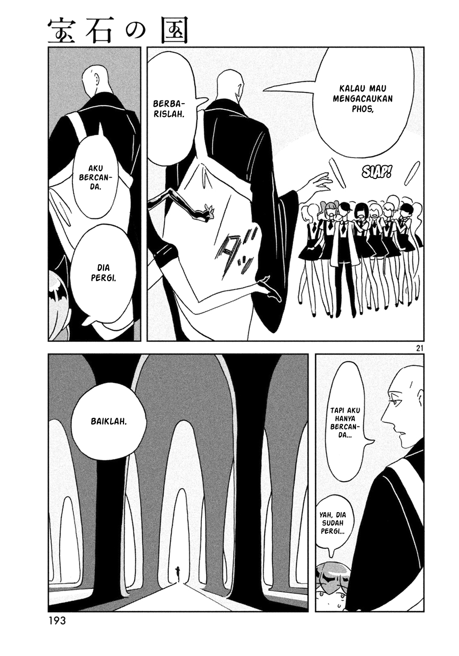 Houseki no Kuni Chapter 21 Gambar 21