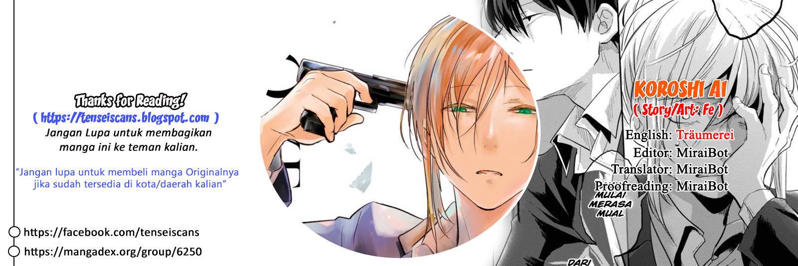 Koroshi Ai Chapter 21 Gambar 20