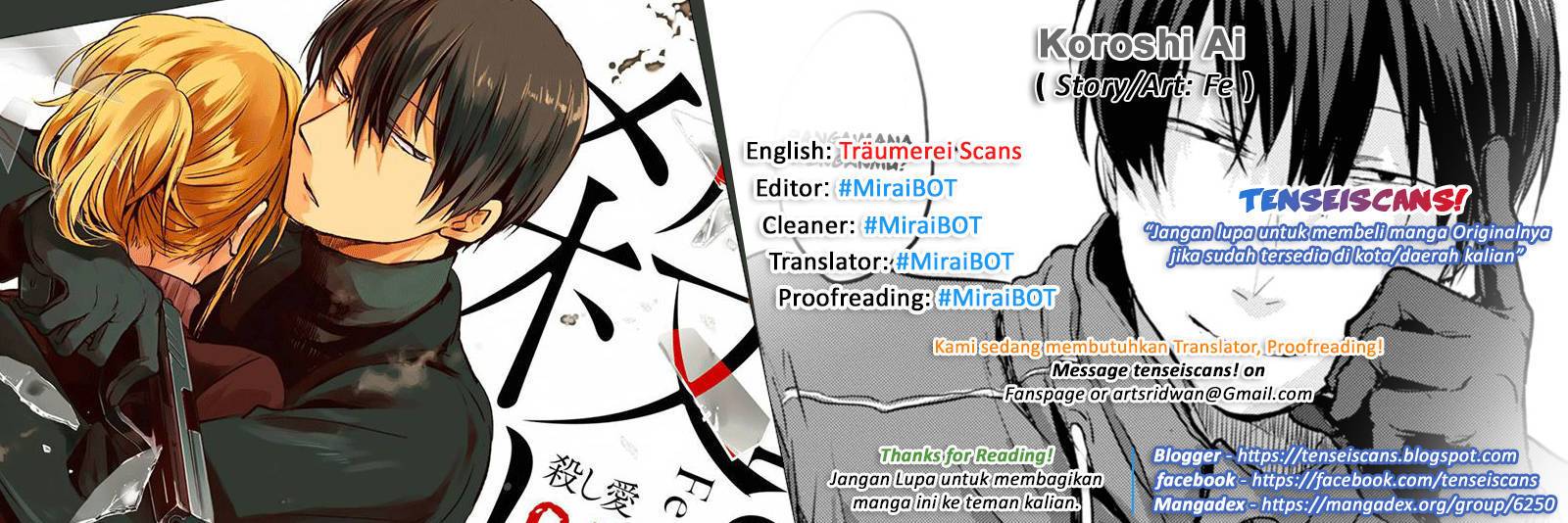 Koroshi Ai Chapter 09 Gambar 25