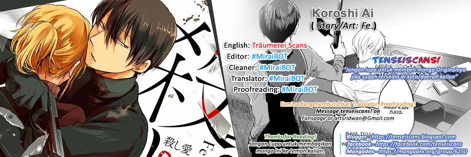 Koroshi Ai Chapter 08 Gambar 26