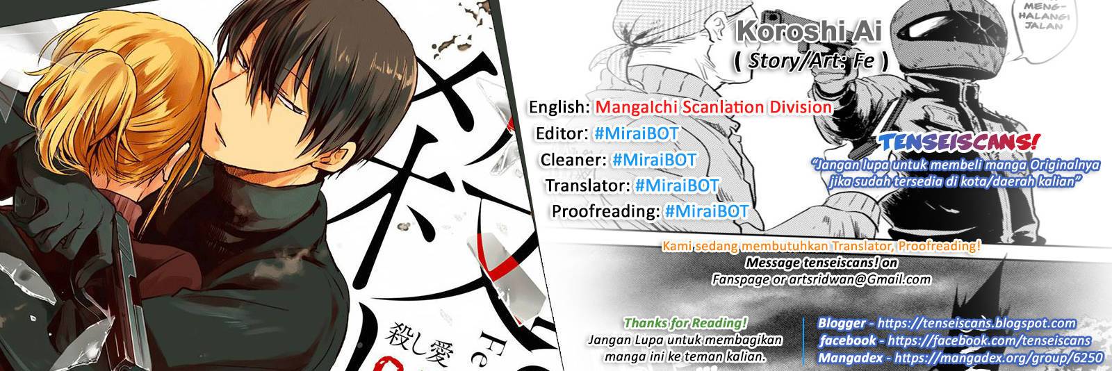 Koroshi Ai Chapter 06 Gambar 27