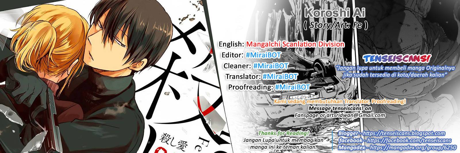 Koroshi Ai Chapter 05 Gambar 22