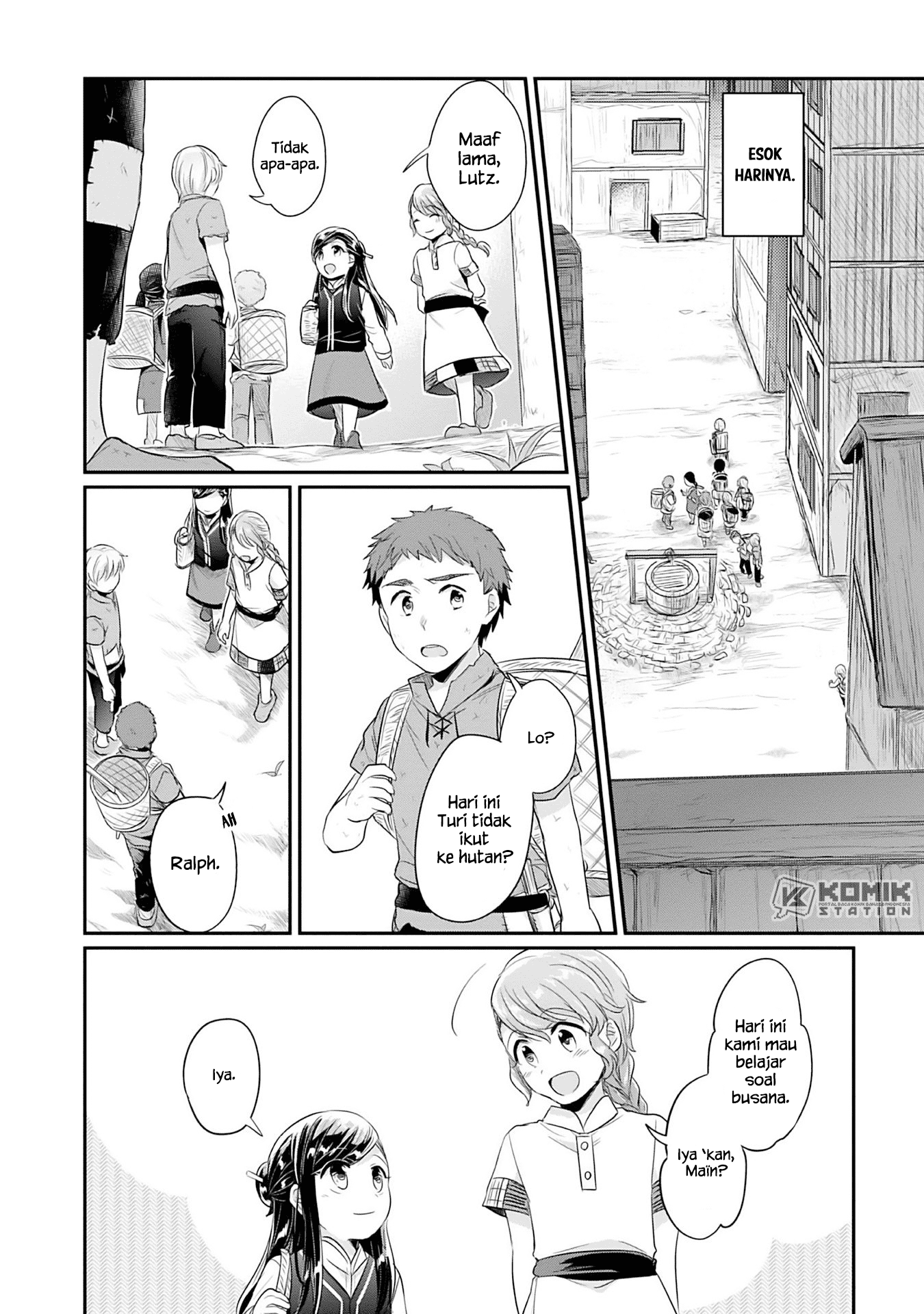 Honzuki no Gekokujou: Part 2 Chapter 03 Gambar 27