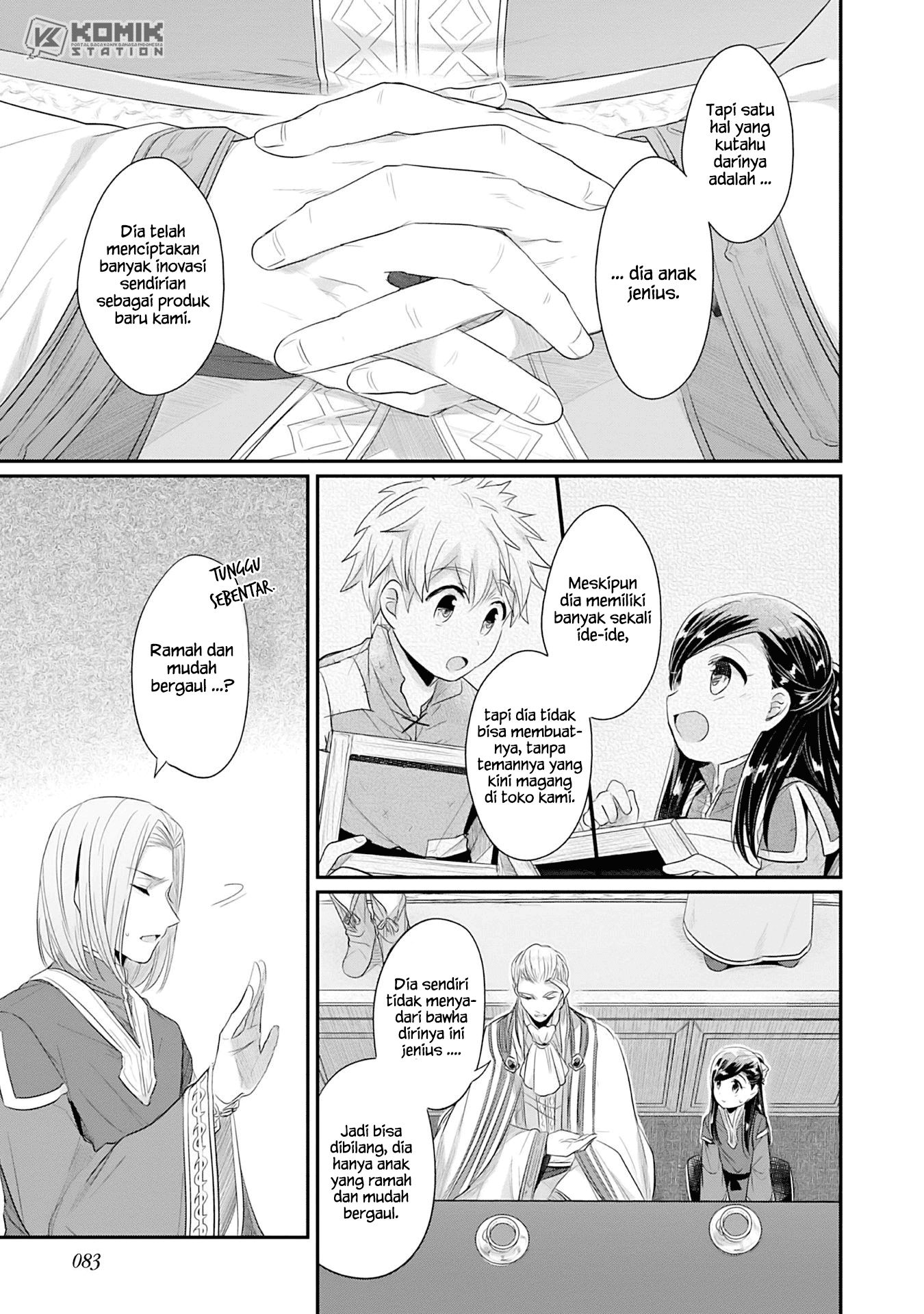 Honzuki no Gekokujou: Part 2 Chapter 02 Gambar 35
