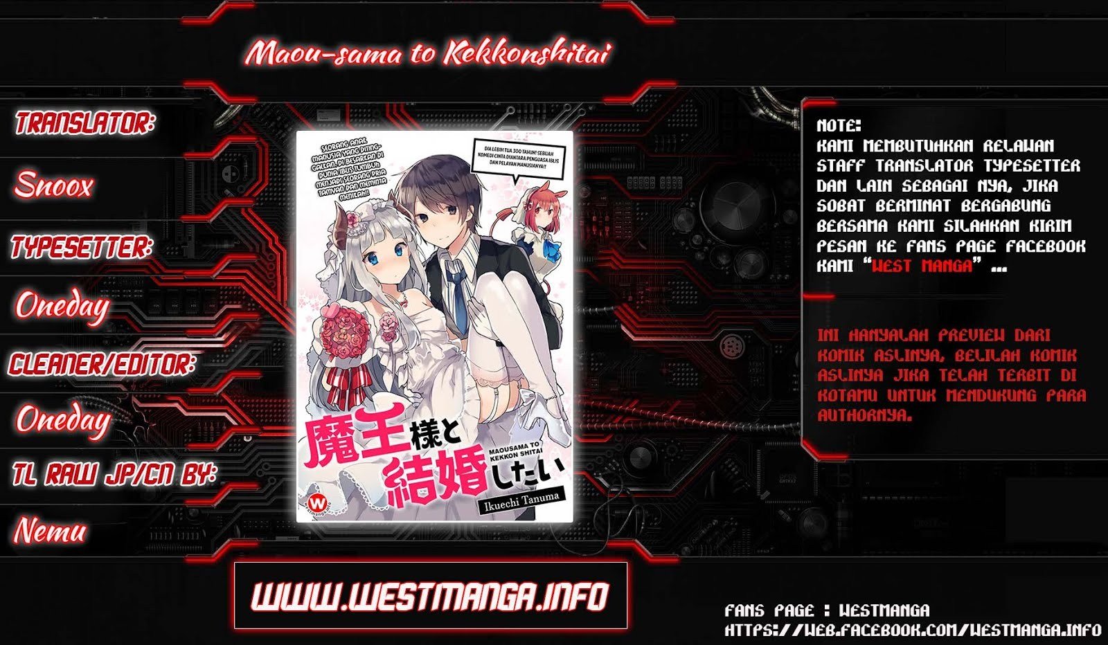 Baca Maou-sama to Kekkonshitai Chapter 00 Gambar 2