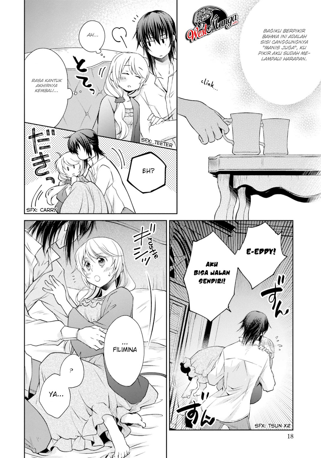 Mahoutsukai no Konyakusha Chapter 13 Gambar 19