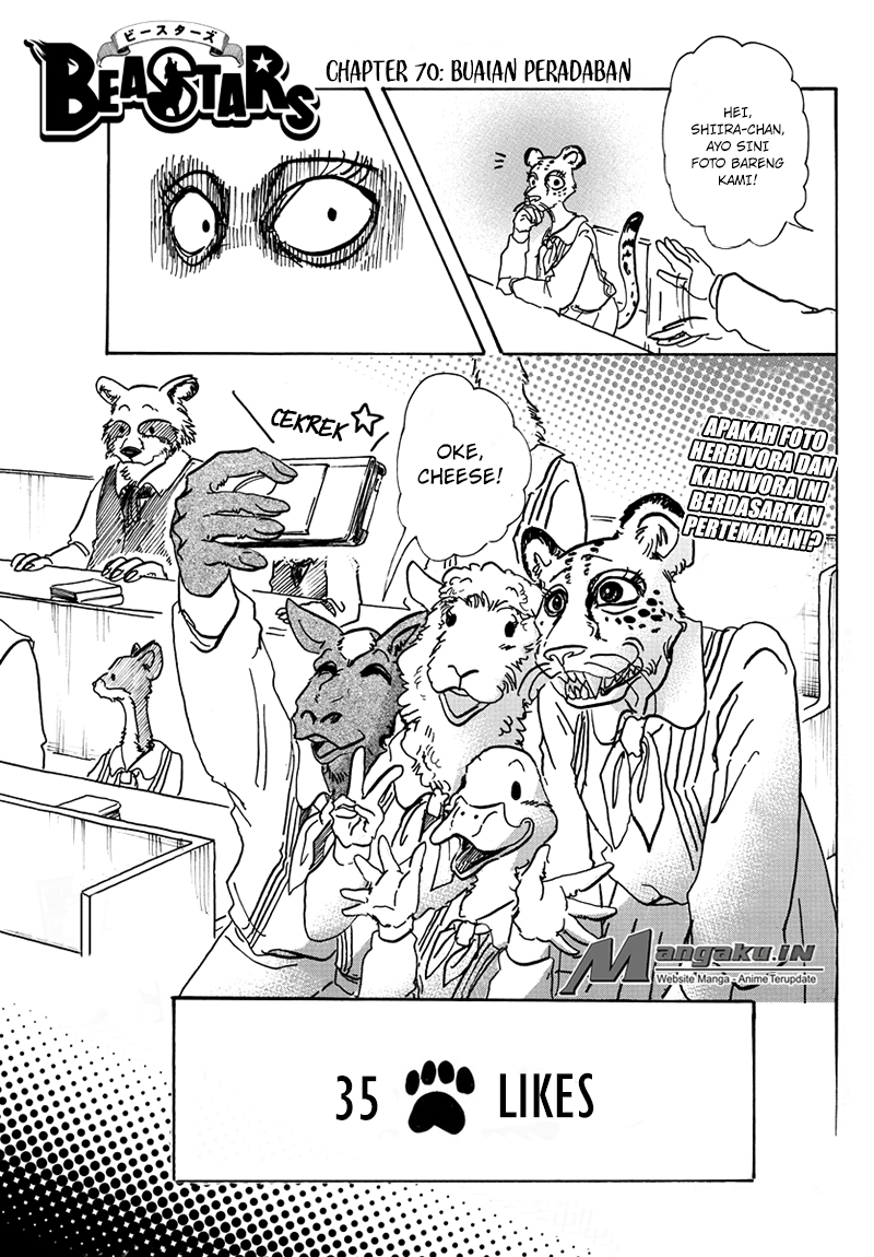 Baca  Beastars Chapter 70 Gambar 2