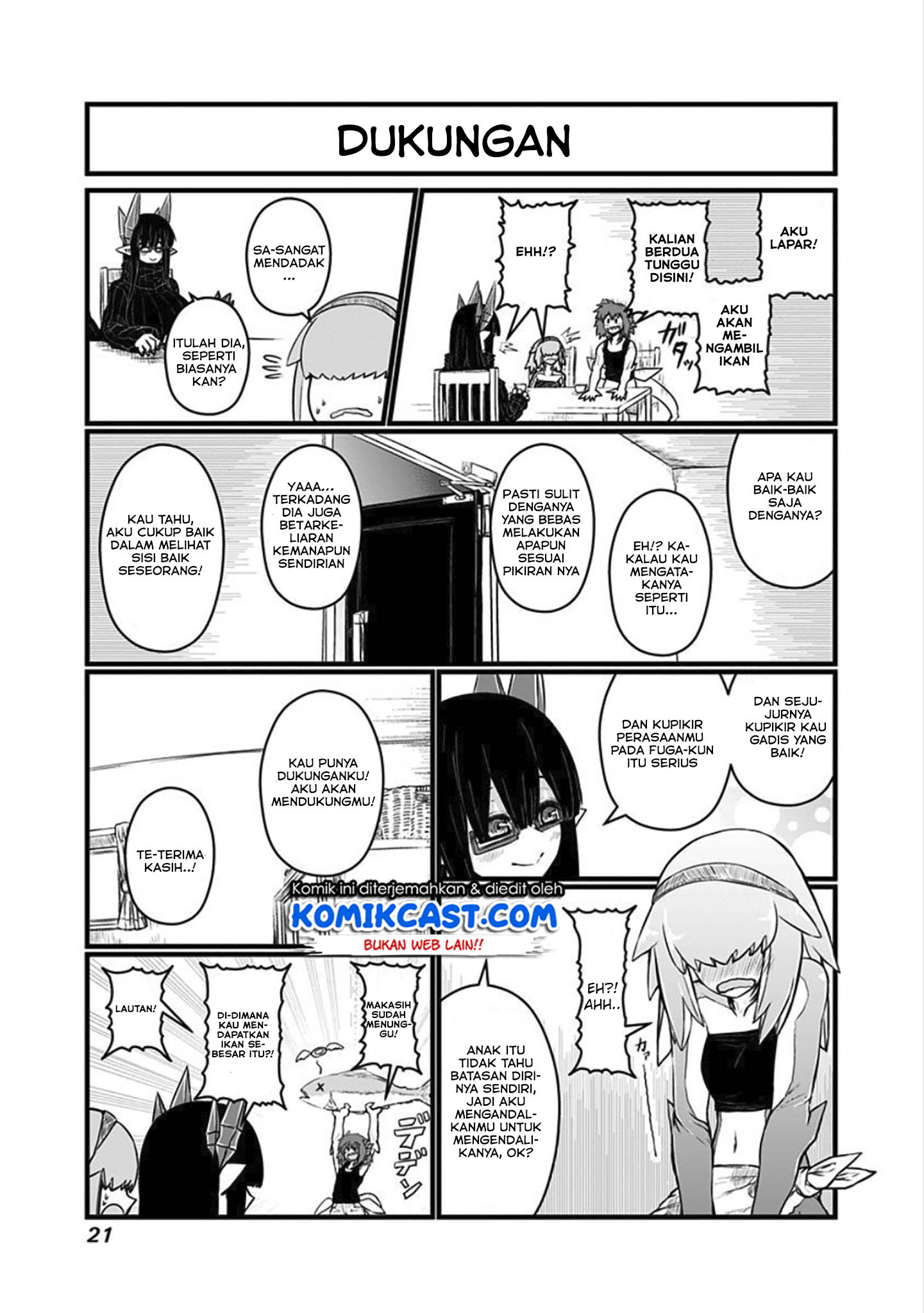 Musuko ga Kawaikute Shikataganai Mazoku no Hahaoya Chapter 53 Gambar 5