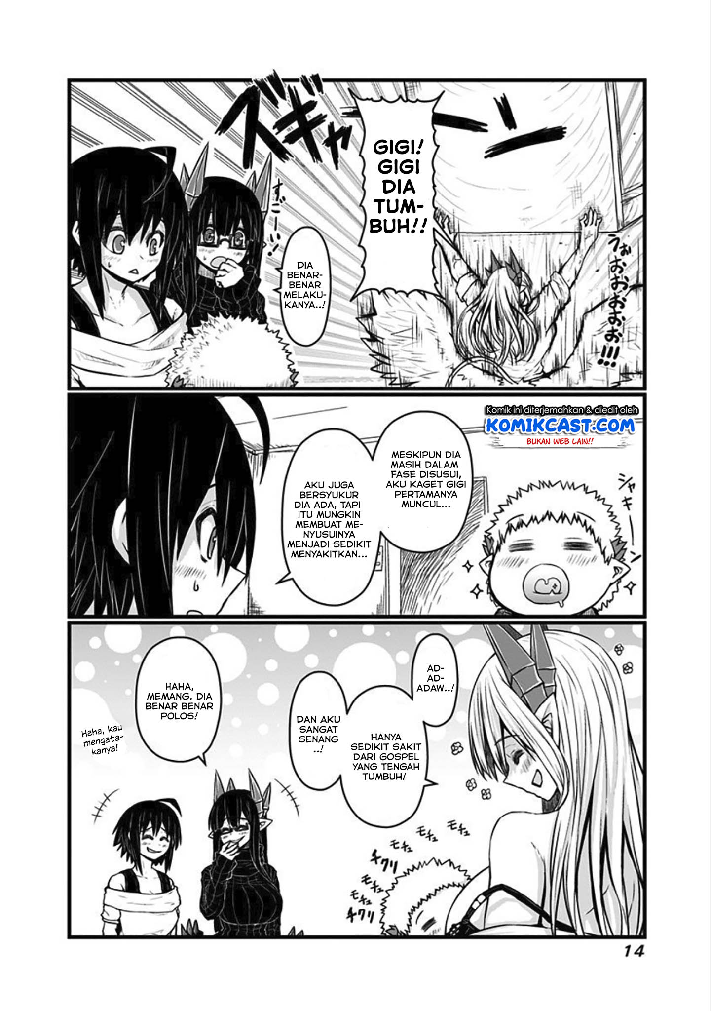 Musuko ga Kawaikute Shikataganai Mazoku no Hahaoya Chapter 52 Gambar 4