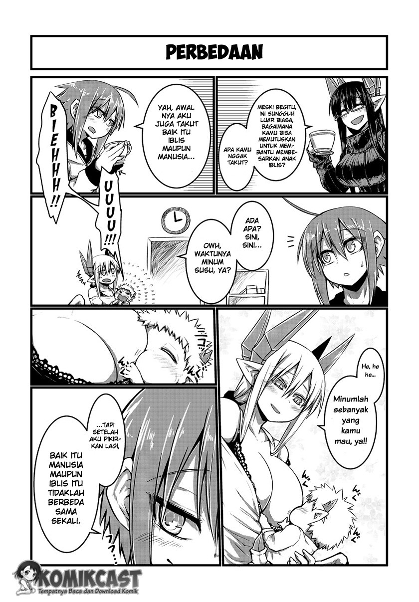 Musuko ga Kawaikute Shikataganai Mazoku no Hahaoya Chapter 08 Gambar 4