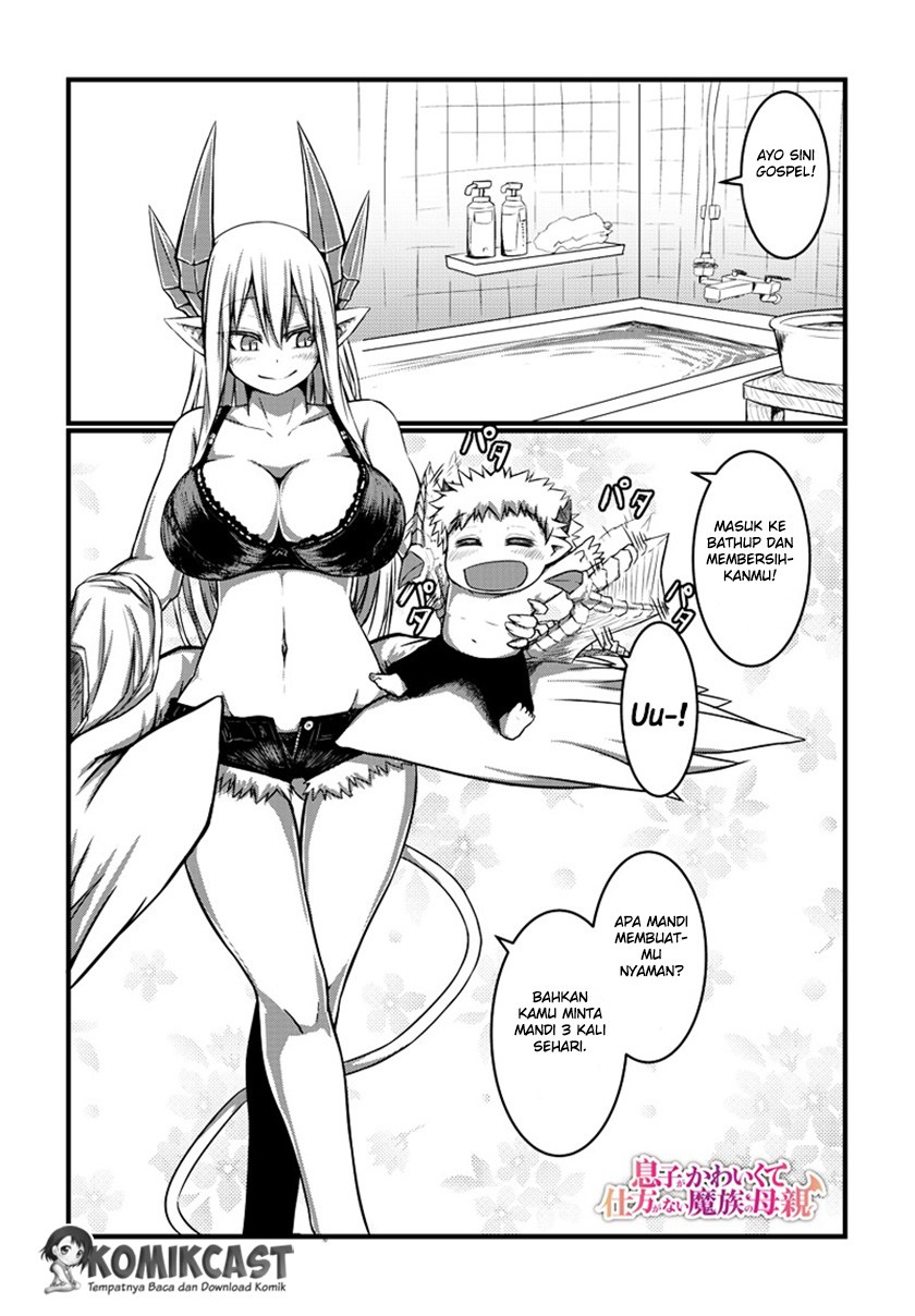 Baca Komik Musuko ga Kawaikute Shikataganai Mazoku no Hahaoya Chapter 05 Gambar 1