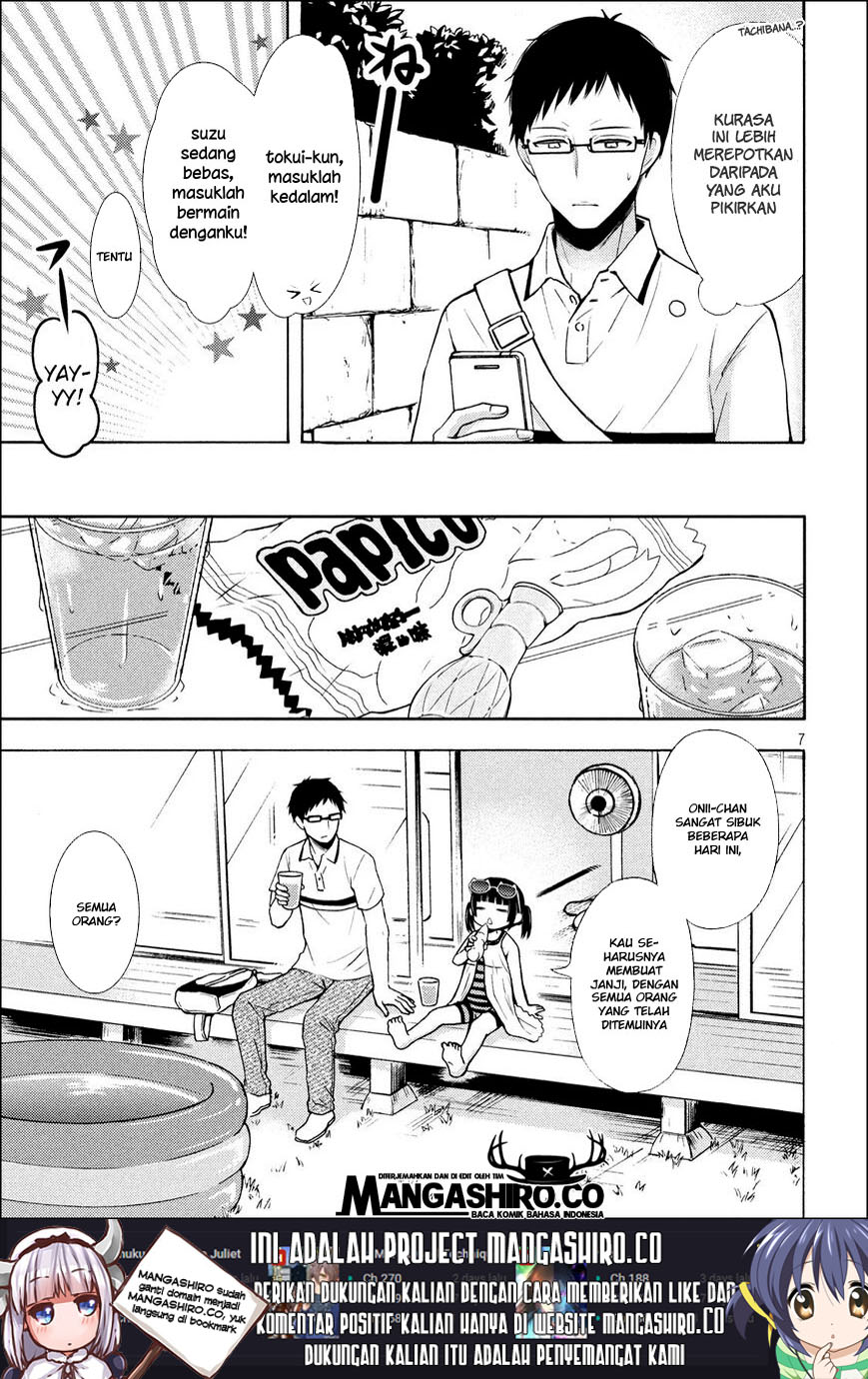 Watari-kun no xx ga Houkai Sunzen Chapter 50 Gambar 9