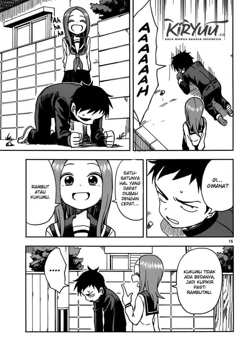 Karakai Jouzu no Takagi-san Chapter 74 Gambar 16