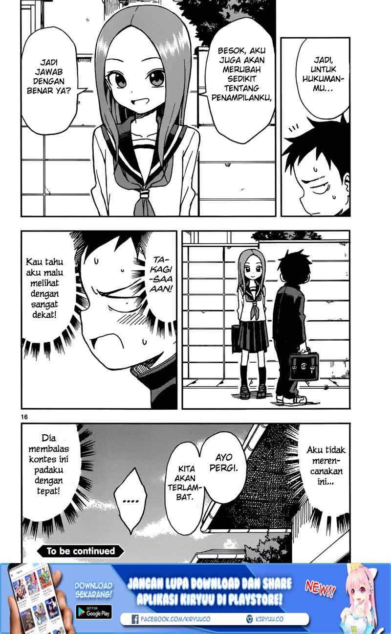 Karakai Jouzu no Takagi-san Chapter 74 Gambar 17