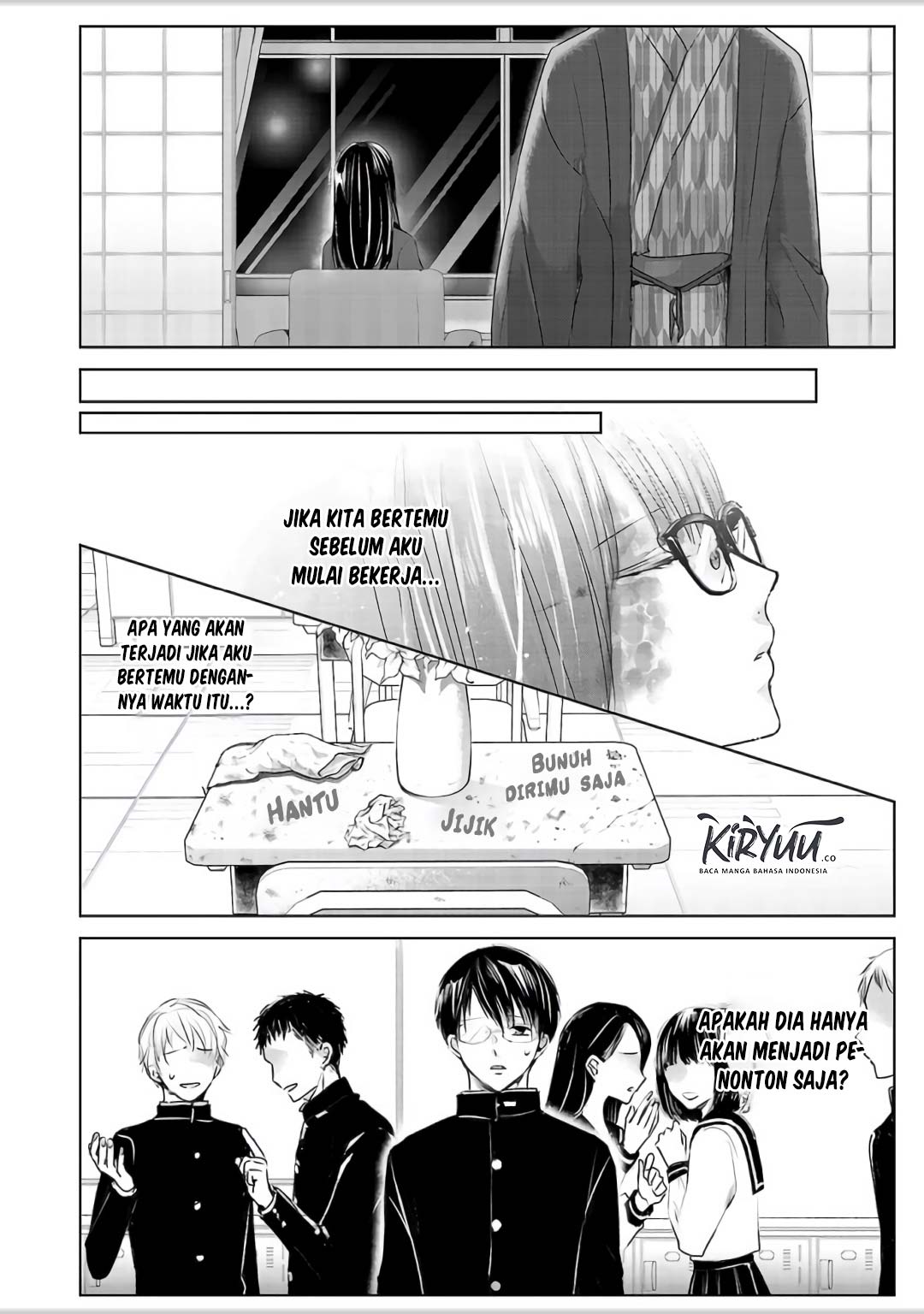 Ashita, Watashi wa Dareka no Kanojo Chapter 04 Gambar 27