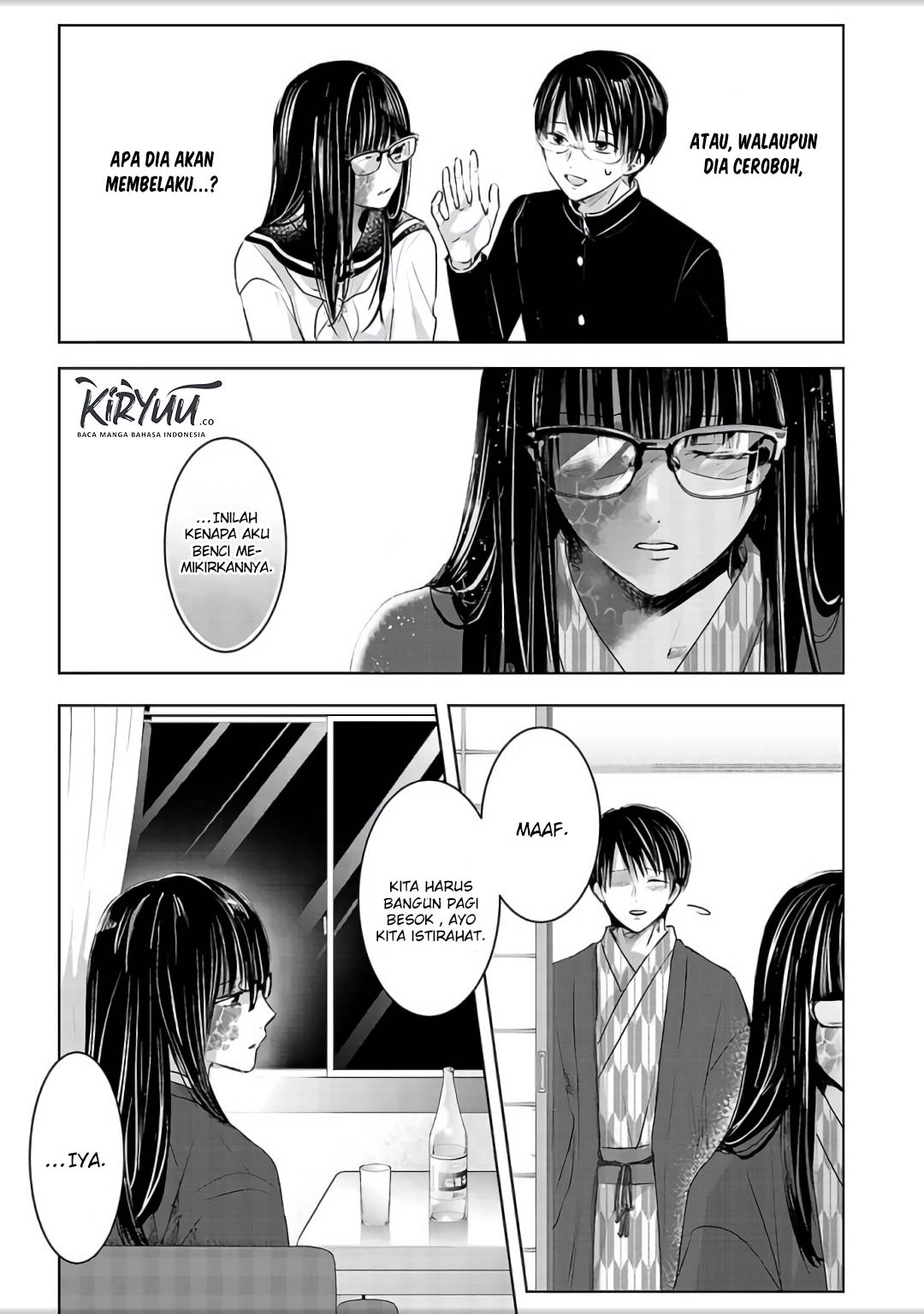 Ashita, Watashi wa Dareka no Kanojo Chapter 04 Gambar 28