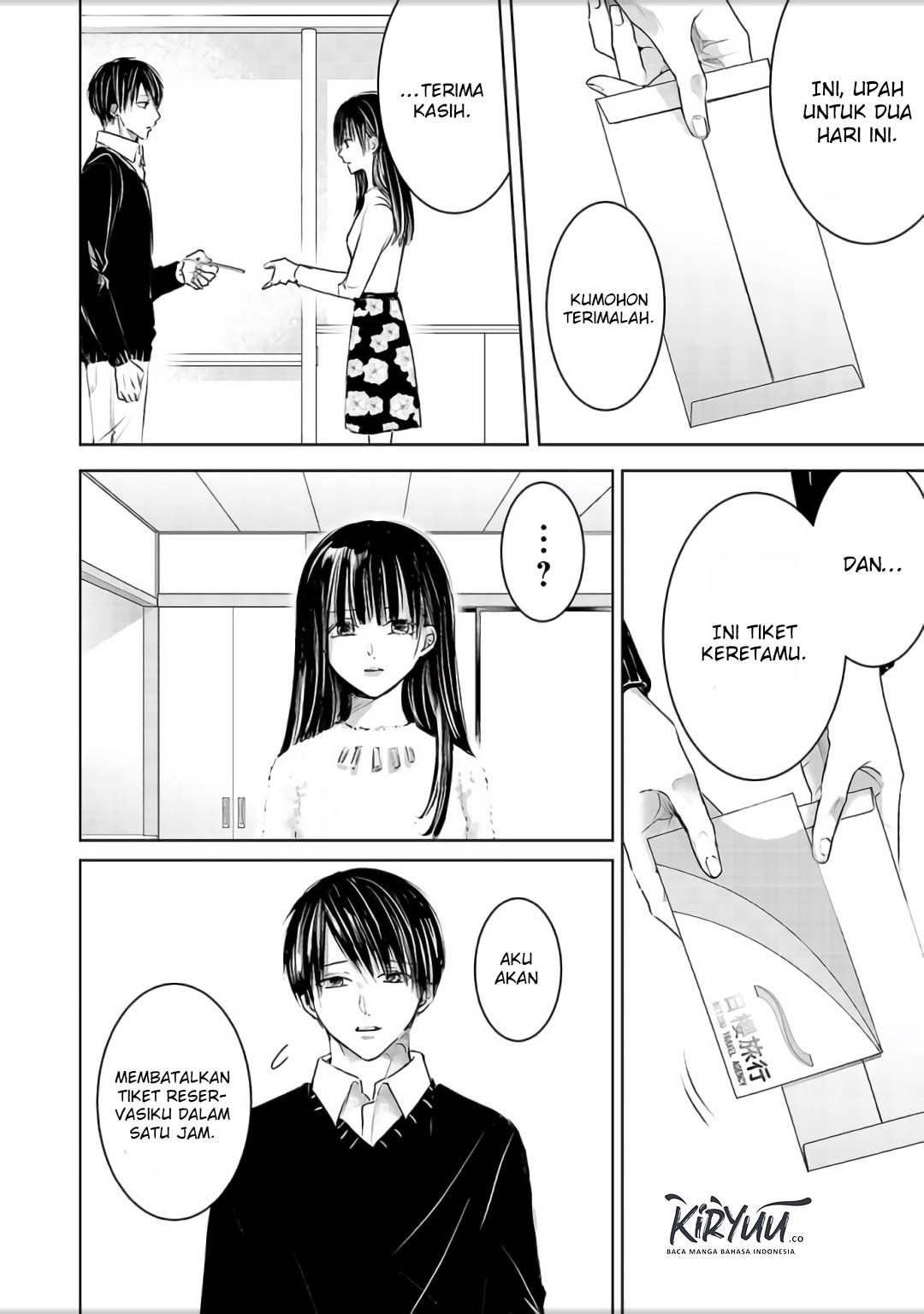 Ashita, Watashi wa Dareka no Kanojo Chapter 04 Gambar 38