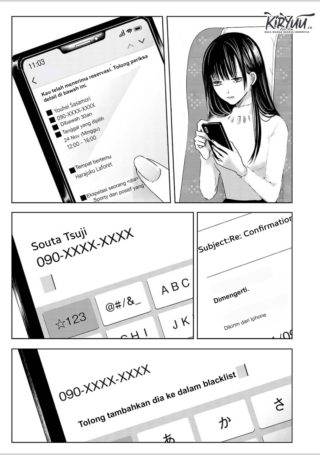Ashita, Watashi wa Dareka no Kanojo Chapter 04 Gambar 45